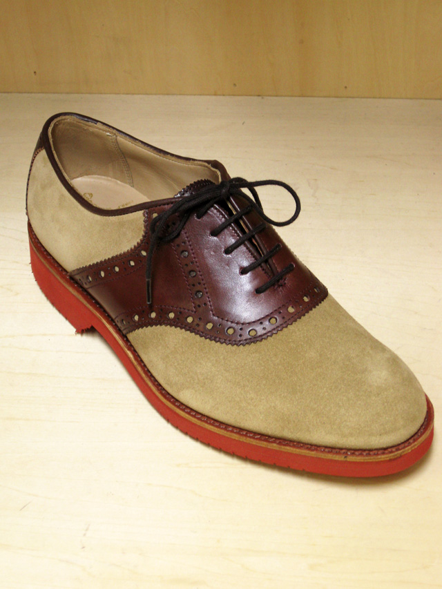 Tricker´s 2トーンサドルシューズ“Milk Tea”（Blood & Thunder 別注）-